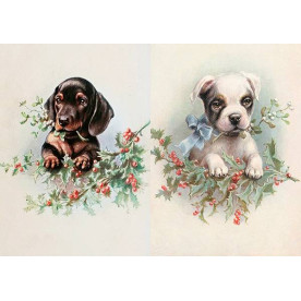 Декупажна карта #0123 21x29,7 см, Фабрика Декору