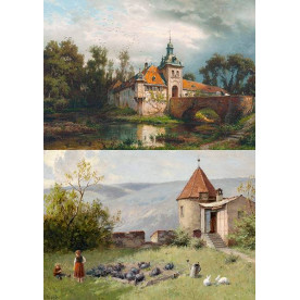 Декупажна карта #0128 21x29,7 см, Фабрика Декору