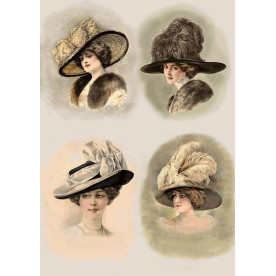 Декупажная карта #0163 21x29,7 см, Фабрика Декора