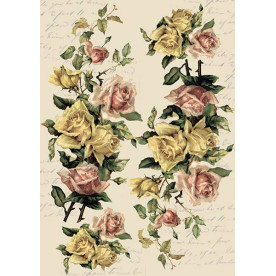 Декупажна карта #0168 21x29,7 см, Фабрика Декору