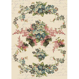 Декупажна карта #0172 21x29,7 см, Фабрика Декору