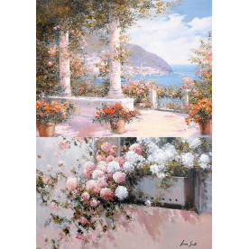 Декупажная карта #0185 21x29,7 см, Фабрика Декора