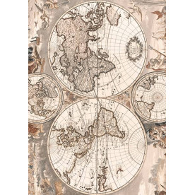 Декупажна карта #0226 21x29,7 см, Фабрика Декору