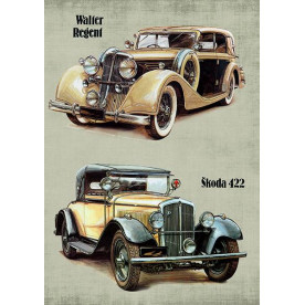 Декупажная карта #0232 21x29,7 см, Фабрика Декора