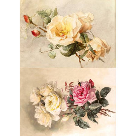 Декупажная карта #0233 21x29,7 см, Фабрика Декора