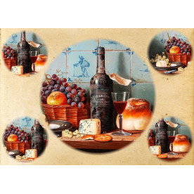 Декупажная карта #0238 21x29,7 см, Фабрика Декора