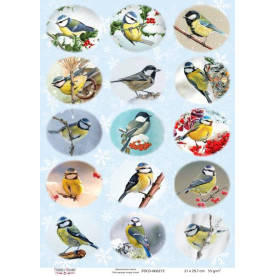 Декупажная карта #0273 21x29,7 см, Фабрика Декора