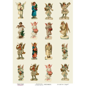 Декупажная карта #0275 21x29,7 см, Фабрика Декора