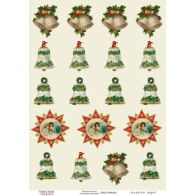 Декупажна карта #0283 21x29,7 см, Фабрика Декору