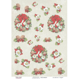 Декупажная карта #0297 21x29,7 см, Фабрика Декора