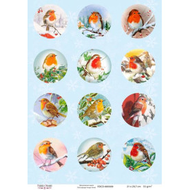 Декупажна карта #0300 21x29,7 см, Фабрика Декору