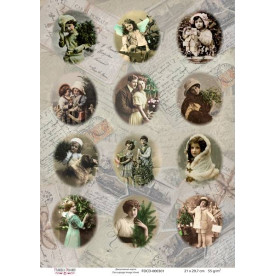 Декупажная карта #0301 21x29,7 см, Фабрика Декора