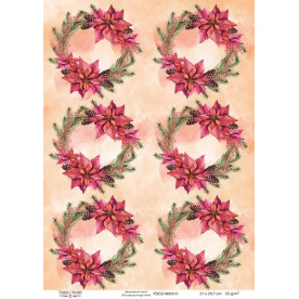 Декупажна карта #0315 21x29,7 см, Фабрика Декору