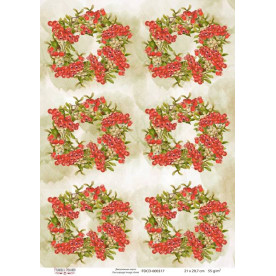 Декупажная карта #0317 21x29,7 см, Фабрика Декора