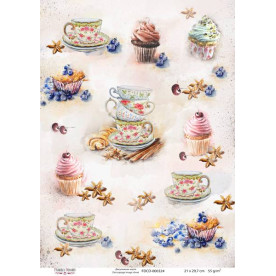 Декупажна карта #0324 21x29,7 см, Фабрика Декору