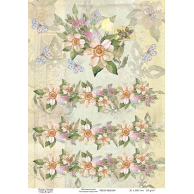 Декупажная карта #0334 21x29,7 см, Фабрика Декора