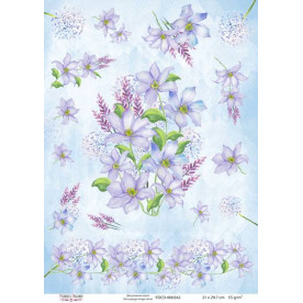 Декупажна карта #0342 21x29,7 см, Фабрика Декору