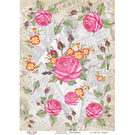 Декупажная карта #0347 21x29,7 см, Фабрика Декора