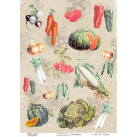 Декупажна карта #0351 21x29,7 см, Фабрика Декору