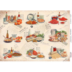 Декупажна карта #0357 21x29,7 см, Фабрика Декору