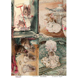 Декупажная карта #0360 21x29,7 см, Фабрика Декора