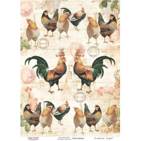 Декупажна карта #0362 21x29,7 см, Фабрика Декору