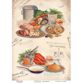 Декупажна карта #0370 21x29,7 см, Фабрика Декору