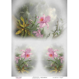 Декупажная карта #0376 21x29,7 см, Фабрика Декора