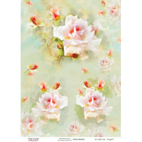 Декупажна карта #0381 21x29,7 см, Фабрика Декору