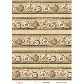 Декупажна карта #0383 21x29,7 см, Фабрика Декору