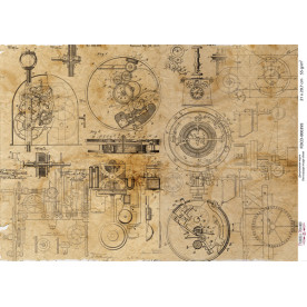 Декупажная карта #0395 21x29,7 см, Фабрика Декора