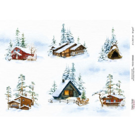 Декупажна карта #0465 21x29,7 см, Фабрика Декору