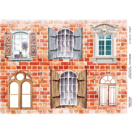 Декупажна карта #0469 21x29,7 см, Фабрика Декору