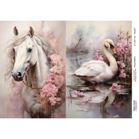 Декупажна карта #0515, 21x29,7 см, Фабрика Декору