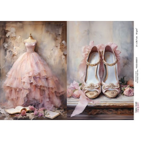 Декупажна карта #0517, 21x29,7 см, Фабрика Декору