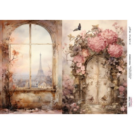 Декупажна карта #0524, 21x29,7 см, Фабрика Декору