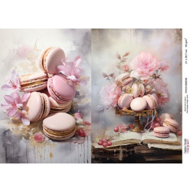 Декупажная карта #0539 21x29,7 см, Фабрика Декора