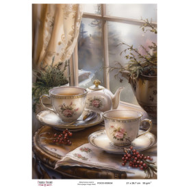 Декупажна карта #634, 21x29,7см, Фабрика Декору