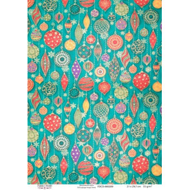 Декупажна карта #0289 21x29,7 см, Фабрика Декору