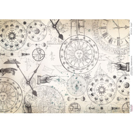 Декупажна карта # 000733, 29,7x42см, Фабрика Декору