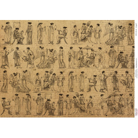 Декупажна карта # 000737, 29,7x42см, Фабрика Декору