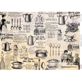 Декупажна карта # 000742, 29,7x42см, Фабрика Декору