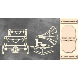 Набір чіпбордов, Ретро 1, 10х15см # 586, Фабрика Декору
