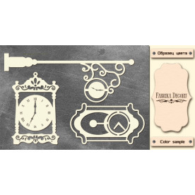 Набор чипбордов, Ретро 2, 10х15см #587, Фабрика Декора