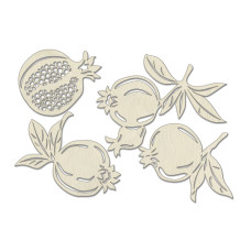 Набір чіпбордів, Botany exotic, # 716, бежевий, 10х15 см, Фабрика Декору