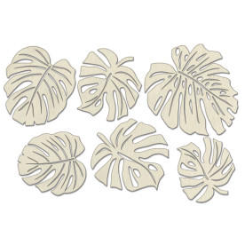 Набір чіпбордів, Botany exotic, # 718, бежевий, 10х15 см, Фабрика Декору