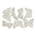 Набір чіпбордів, Botany exotic, # 724, бежевий, 10х15 см, Фабрика Декору