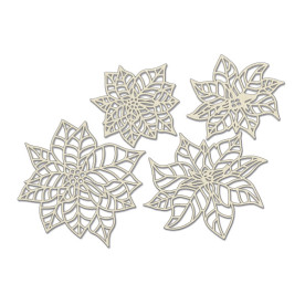 Набір чіпбордов, Winter botanical diary, # 757 бежевий, 10х15 см, Фабрика Декору