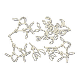 Набір чіпбордов, Омела # 764 бежевий, 10х15 см, Фабрика Декору