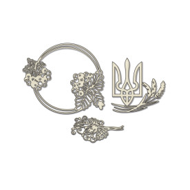 Набір чіпбордів Inspired by Ukraine 10х15 см #798, Фабрика Декору